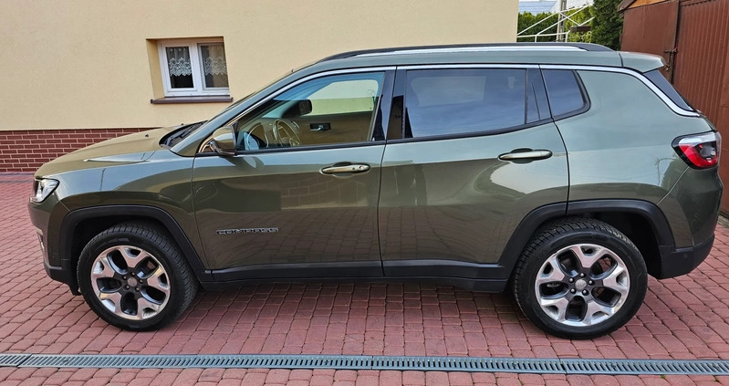 Jeep Compass cena 72500 przebieg: 268000, rok produkcji 2018 z Goleniów małe 781